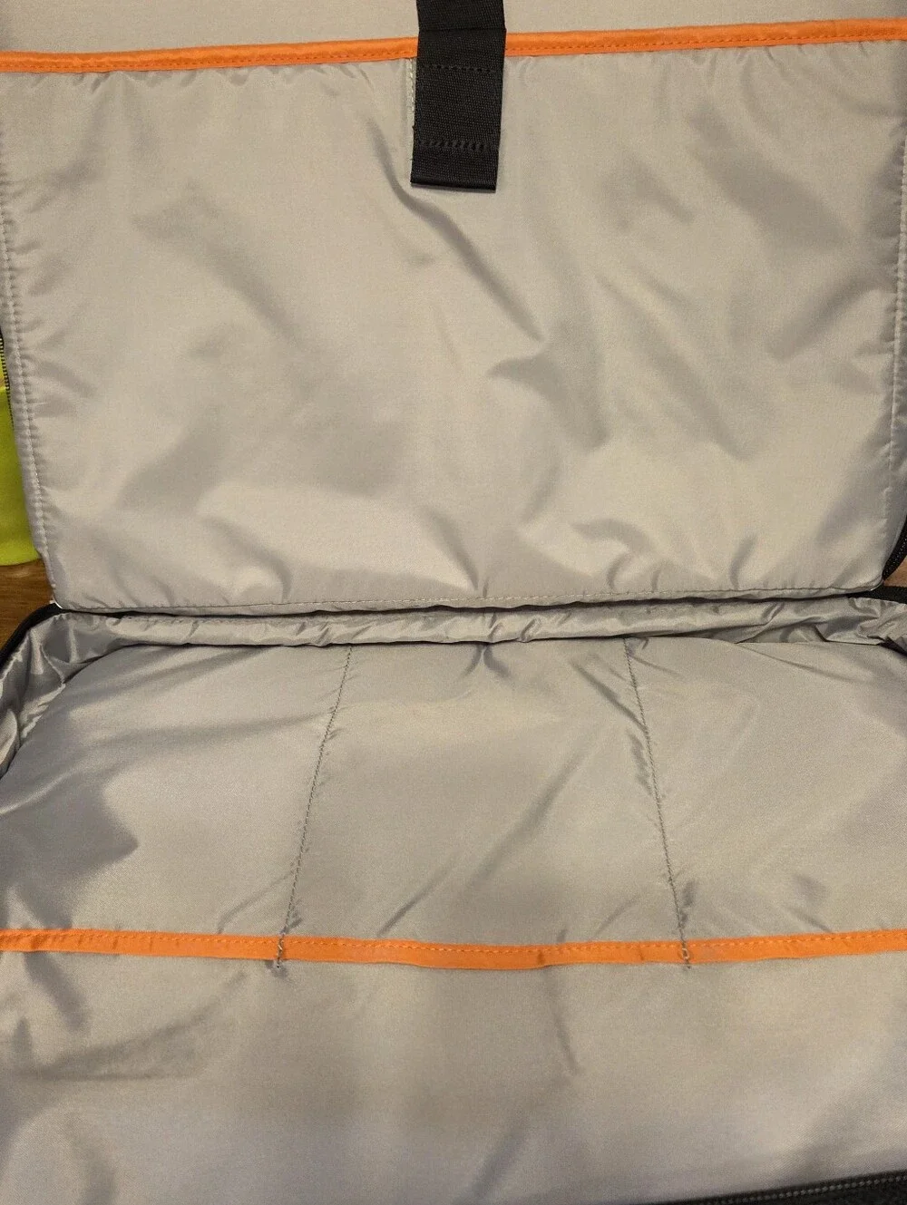Lands' End Black Business Briefcase Laptop Bag Multi Compartment Professional Wo